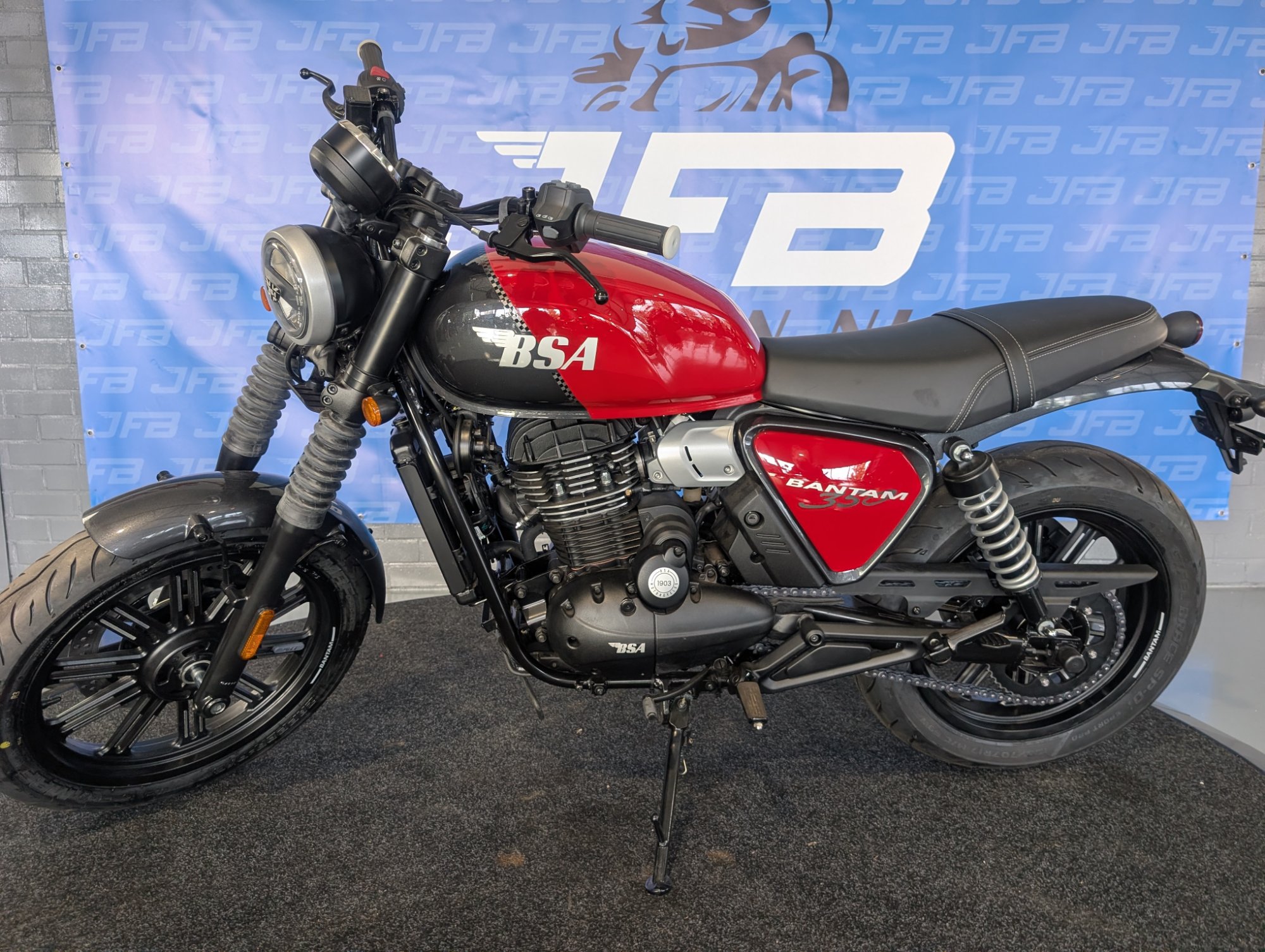 BSA Bantam 350 Firecracker Red