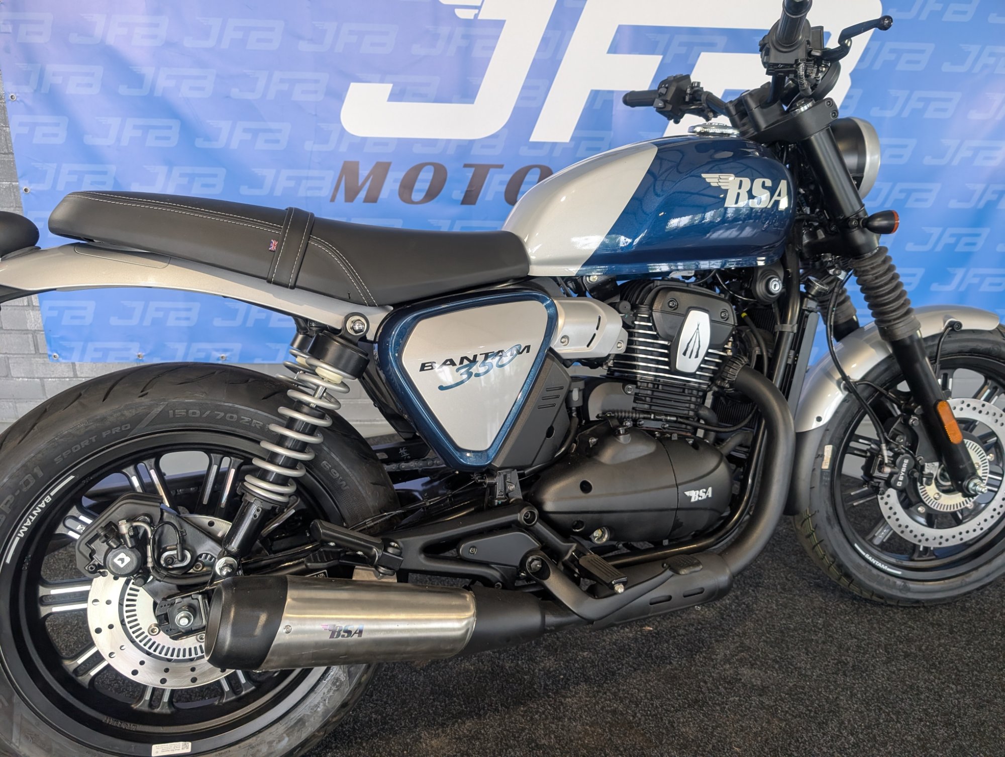 BSA Bantam 350 Oxford Blue