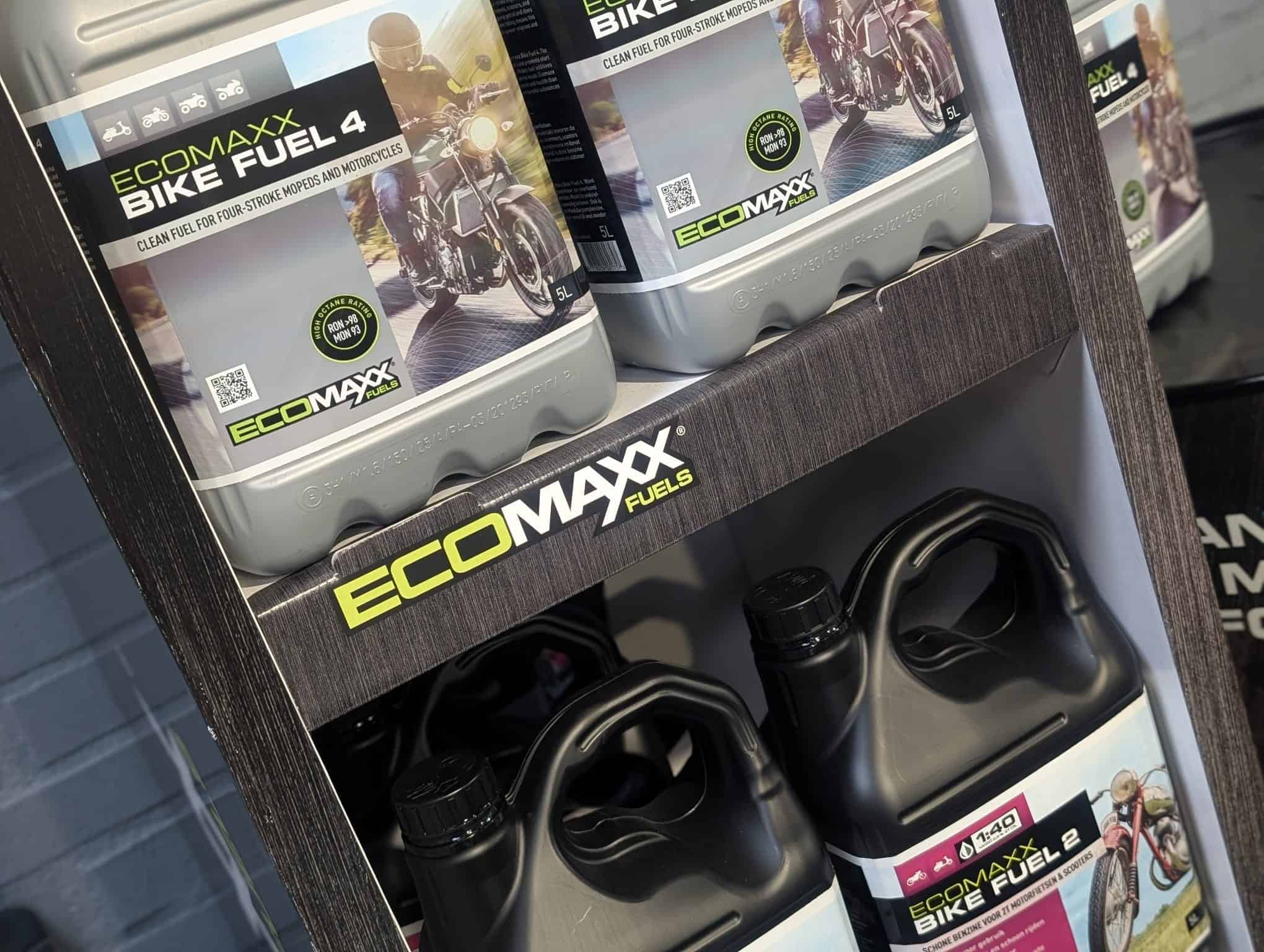 Ecomaxx benzine bij JFB Motoren